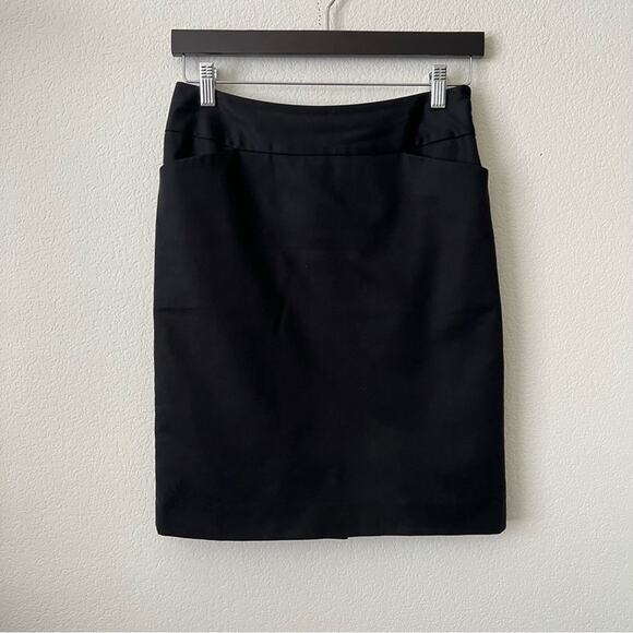 Susina black pencil skirt pockets work suiting - Picture 1 of 5